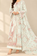 3 pcs Women's Unstitched Embroidered Suit