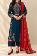 Winter Collection Dhanak 3 piecs Unstitched Suit